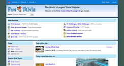 Desktop Screenshot of funtrivia.com
